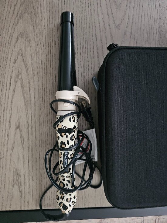 Leopard Print 3 in 1 Multi barrel automatic hair curling iron Beachwaver main image 5